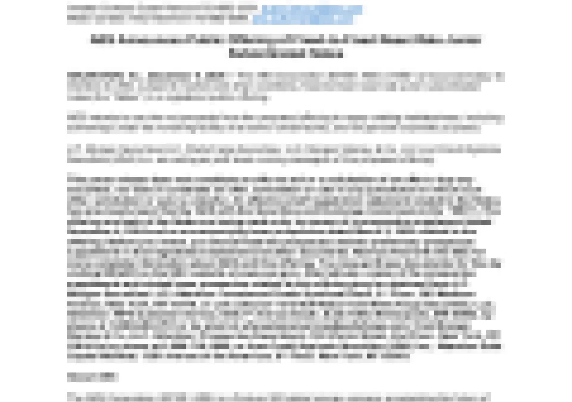 Image of a press release document with the AES logo in the top right corner. The document is titled 'Press Release' and contains text about AES's assessment of the efficiency of small-scale coal power plants in Indonesia. The text is detailed and covers various aspects of the assessment and its implications.