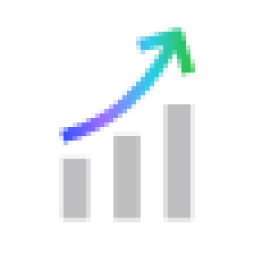 A bar chart with three ascending bars and an upward arrow indicating growth.